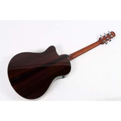 Immagine Ibanez AAM380CE Advanced Auditorium Acoustic-Electric Guitar Regular Natural - 2