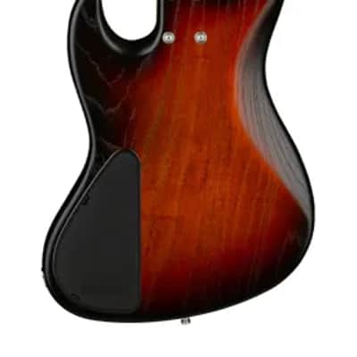 Sadowsky MetroLine 21-Fret Vintage J/J Bass-Swamp Ash Body-4 String-Almond Sunburst Transparent Satin image 3
