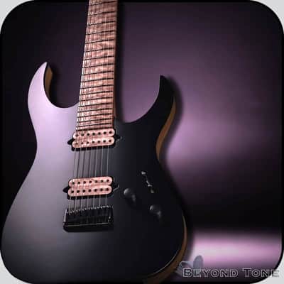 Rare Rusti Paradox 7 String Custom | Italian Handmade Korina / Quilted Maple / BKP Ragnarok image 1