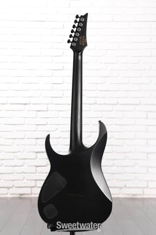 Ibanez RGRTB621 Iron Label Electric Guitar - Black Flat (RGRTB621BKFd1) image 1