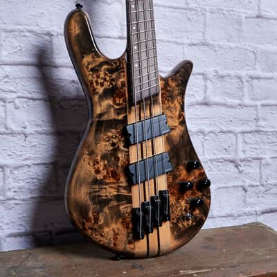 Spector NS Dimension Multi-Scale 4-String Bass Guitar - Super Faded Black image 9