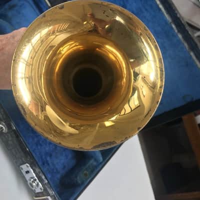 RARE Vintage 1960 King Super 20 "Silver-Sonic" Professional Bb Trumpet; with Case, Mouthpiece image 10