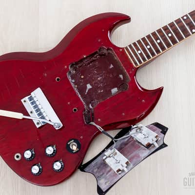 1971 Gibson SG Special Vintage Guitar Cherry w/ P-90s, Case image 20