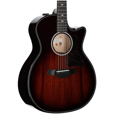 Taylor Builder's Edition 524ce Grand Auditorium Acoustic-Electric Guitar, Kona Burst, with Case image 1