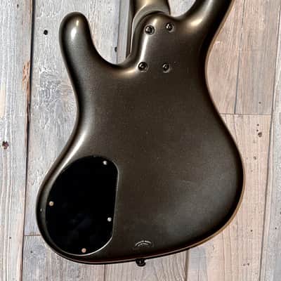 Nice Ibanez EDB600 2000 Gray Pewter Matt Finish, Killer Setup, New Gig Bag. image 10