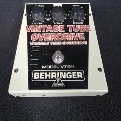 Behringer VT911 Vintage Tube Overdrive 2000s - Black / Silver image 1