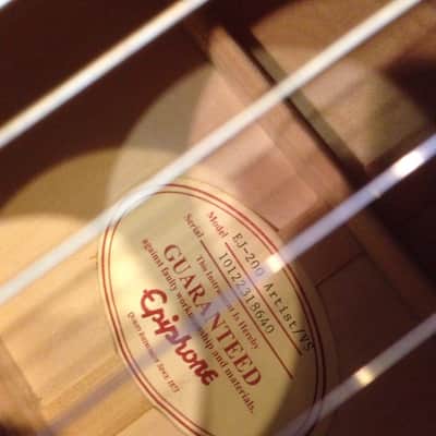 Epiphone EJ 200 Artist/vs Limited Edition Custom Shop image 6