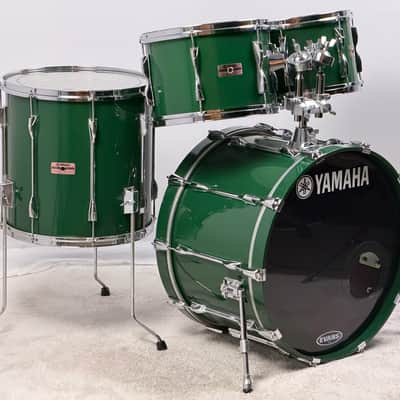 Yamaha 22/12/13/16" Recording Custom 90's Drum Set - Jade Green image 4