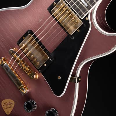 2024 - Gibson Custom Shop PSL Murphy Lab Les Paul Custom Heavy Aged Heather Mist Poly 10.6 #CS400163 image 13