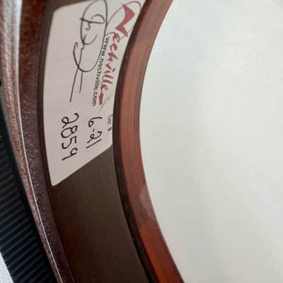 2021 Nechville Zeus 5-String Banjo, Curly Maple, Heli-Mount image 14
