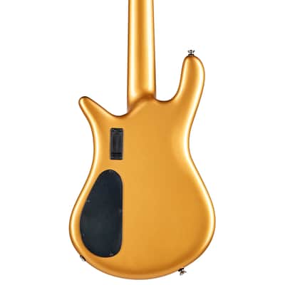 Spector Euro 5 Classic Bass Guitar - Metallic Gold Gloss image 6