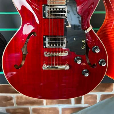Guild Starfire I DC Cherry Red 2022 Semi-Hollow Electric Guitar image 4