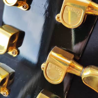 Gibson Les Paul Custom "Black Beauty" 1981 - Corps en Acajou, Table en Érable, Manche en Acajou, touche en ébène, accastillage doré, image 8