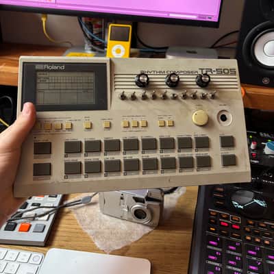 Circuit Bent Roland TR-505 Rhythm Composer 1980s - White