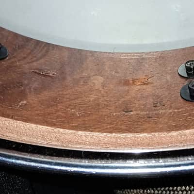 PEARL (C VIDEO) MODIFIED MAHOGANY PICCOLO SNARE DRUM 14X3.25"-CLR LAQR-FREE SHIP C-USA! image 12
