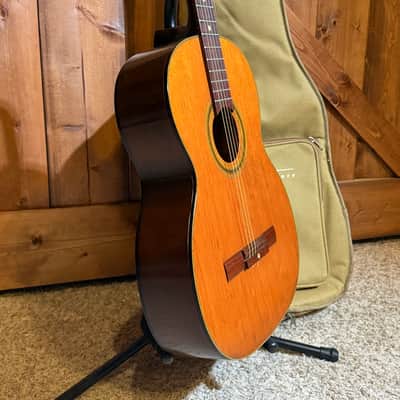 Vintage 1960s Yamaha Nippon Gakki Dynamic S70 Guitar + Padded Case | New Tuners, New Strings, Pro Neck Repair image 5