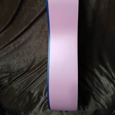 38" LOVELY FLORAL HAND-PAINTED PINK CLASSICAL GUITAR image 17