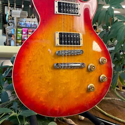 Burny RLG50 1984 - Kasuga Birdseye Cherry Sunburst image 3