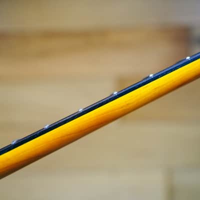 Telecaster Neck – Yellow Maple & Rosewood | 21 Frets | Nitro Satin Finish | Bone Nut image 8