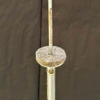 Gretsch Hi-Hat Cymbal Stand Vintage 60's Read DETAILS Flat Base Round Badge image 4