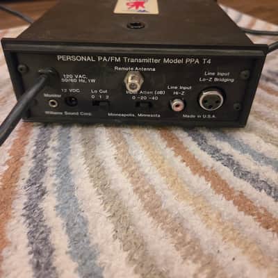 Williams Sound Transmitter Model T4 image 3