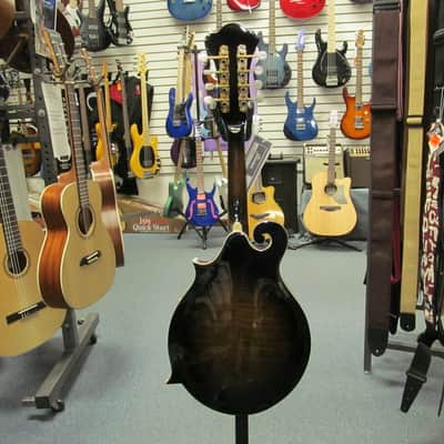 Ibanez M522 F-Style Acoustic Mandolin - Dark Violin Sunburst Gloss image 8