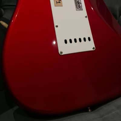 David Gilmour Red Strat Style Sticker Set – “#1” & PLEK Replica Decals image 2