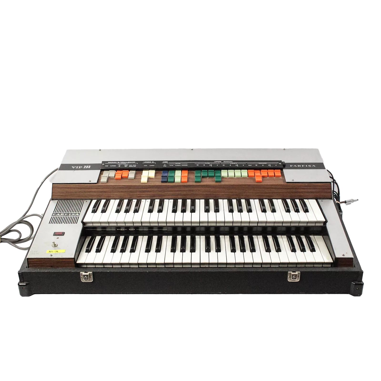 Farfisa VIP-233 49-Key Dual Keyboard Organ | Reverb