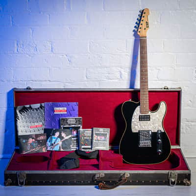 ESP Telecaster Ex Ron Wood THE ROLLING STONES Black 1993 image 2