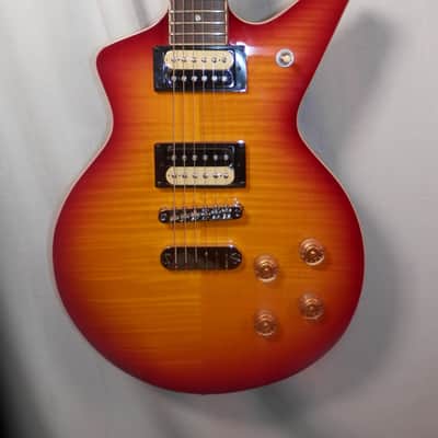 Dean Cadillac 1980 Flame Maple TCS	Trans Cherry Sunburst new  CADI 1980 FM TCS image 4