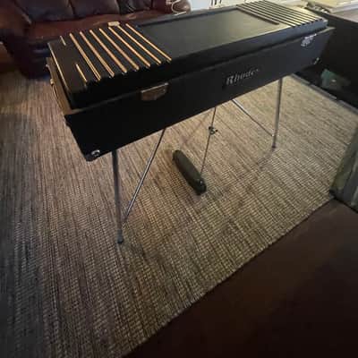 Rhodes Mark II Stage 73-Key Electric Piano 1979 - 1983 - Black Flat Top image 2