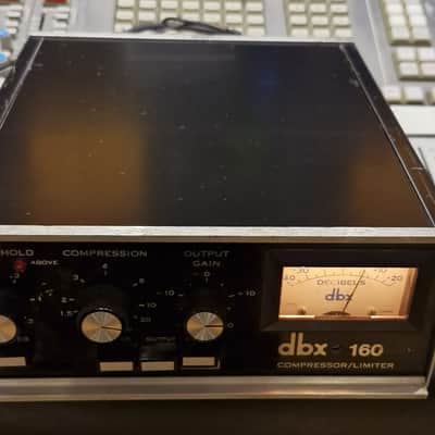 DBX 160 (VU) Compressor / Limiter 1978 - 1984 - Black image 2