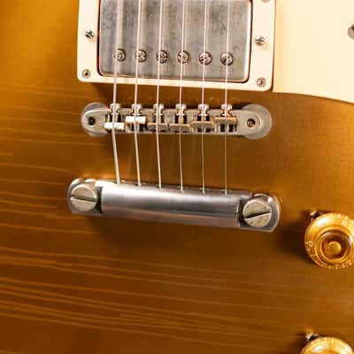 Gibson Custom Shop 1957 Les Paul Reissue Murphy Lab Electric Guitar - Double Gold with Hardshell Case image 12