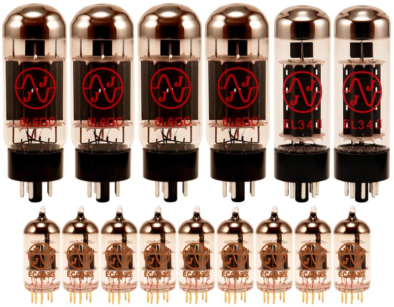 Hughes & Kettner TriAmp Mark 3 Gold Pin Option JJ Retube(TM) Kit with 6L6GC's & EL34 II's