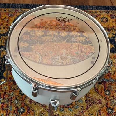 North Drums 14" Floor Tom Drum White Read Details Vintage 70's image 7