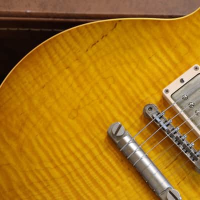 2014 Gibson Custom Shop Joe Bonamassa Skinnerburst Les Paul R9 VOS Electric Guitar Dirty Lemon + COA OHSC image 5