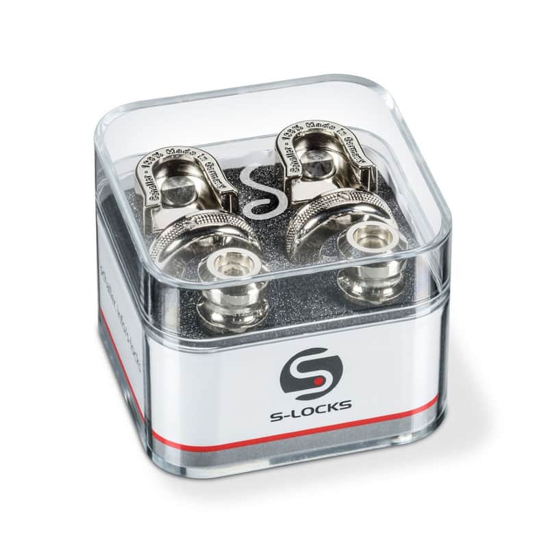 Schaller S-Locks Strap Locks Size M - Nickel image 1