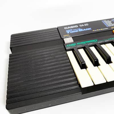 Casio SA-20 Tone Bank Mini Keyboard SA 20 Synth Drum Machine Synthesizer Audio Line Out Wham Bend image 7