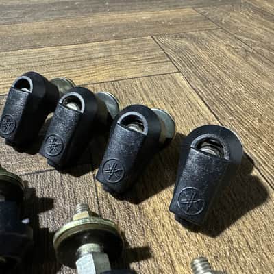 Yamaha Quick Release Bass Drum Spares Lugs Hardware / Set Of 8 #MV24 image 4
