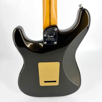 2020 Fender American Ultra Stratocaster HSS – Texas Tea image 7
