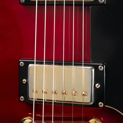 Epiphone Jorma Kaukonen Signature JA-Riviera, Cherry w/ Hardshell Case - Used image 12