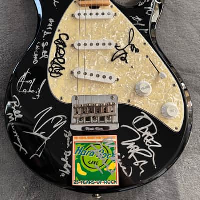 Ernie Ball Music Man Silhouette Special – Multi-Signed Hard Rock Cafe 25 Years of Rock Charity Guitar w/ Hard Case image 2