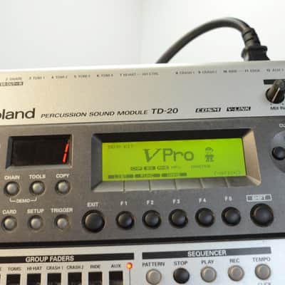 Roland TD-20 V-PRO Series Drum Kit - BLACK TD-20K TD20 Set image 2