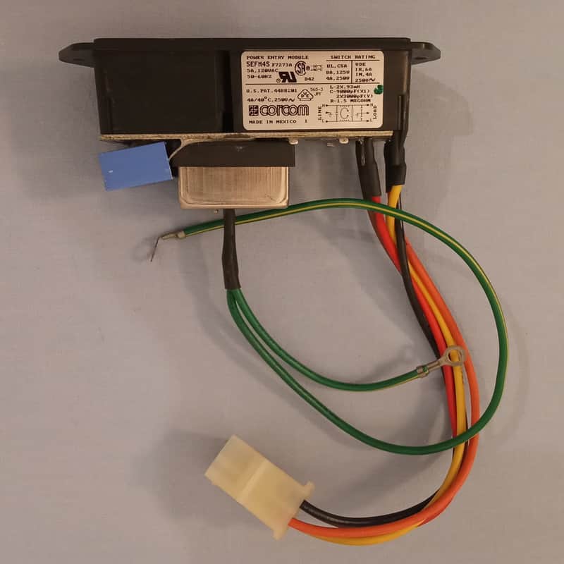 Power inlet for Kurzweil K2500 / K2600 image 1