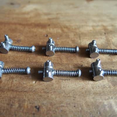 Fender Telecaster notched saddles with intonation screws - correct replacements for 1972, 1973, 1974, 1975, 1976, 1977, 1978, 1979 image 6