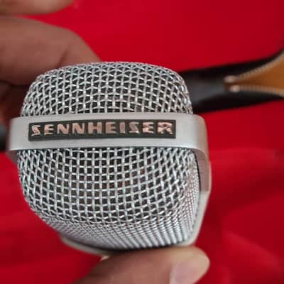 Sennheiser MD 421-HL Cardioid Dynamic Microphone 1960s - 1970s - White image 3