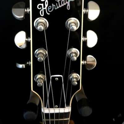 Heritage H-535 Semi-Hollow Body Trans Red Wine image 3
