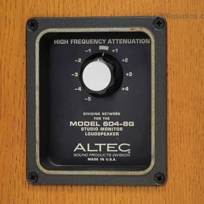 ALTEC Model 17 604-8G Coaxial Vintage Speakers – Professionally Restored – 1-Year Warranty image 14