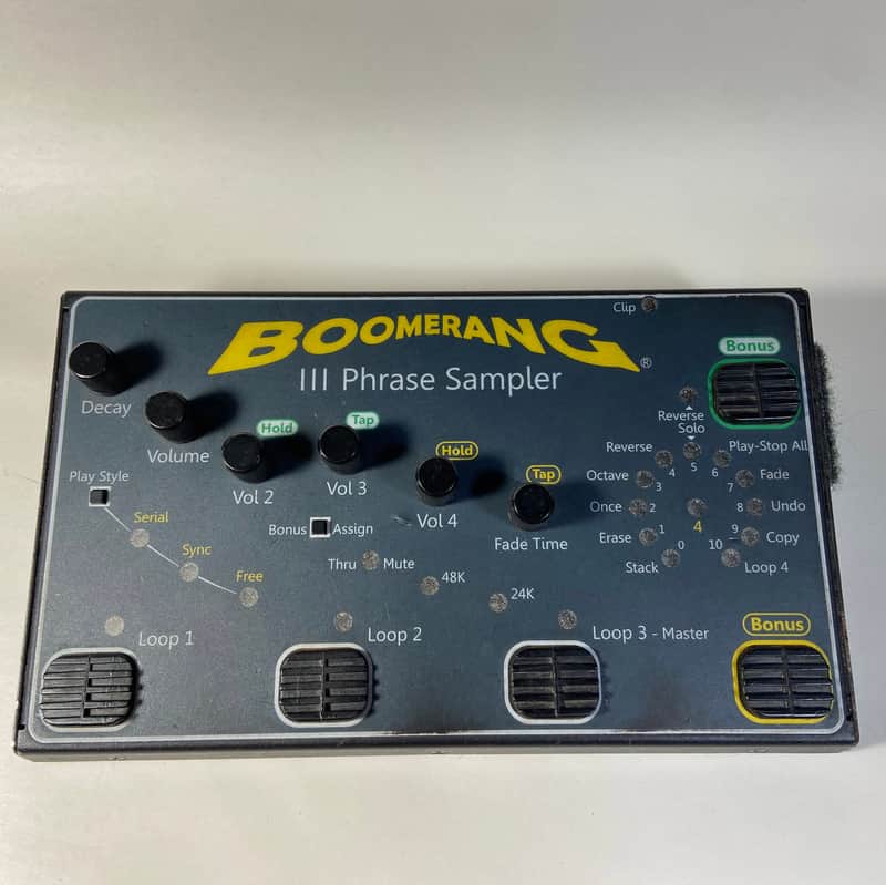 Boomerang III Phrase Sampler 2010s - Black image 1