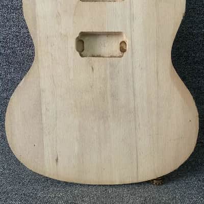 Left Handed Solid Basswood Guitar Body image 9